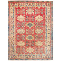 Rug Kazak Fine Pakistan 274x374 Terracotta Red