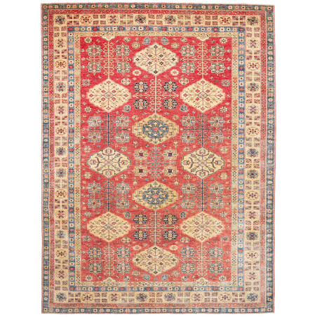 Rug Kazak Fine Pakistan 274x374 Terracotta Red