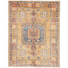 Rug Kazak Fine Pakistan 147x190 Gold Blue