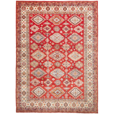 Rug Kazak Fine Pakistan 297x410 Terracotta Red