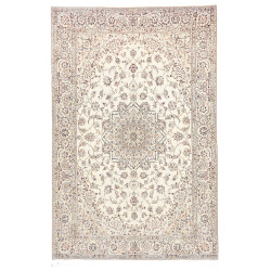 Nain 6la 160x245 Cm Nain 6la, Persia, Hand-carded Wool And