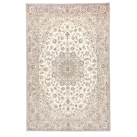 Nain 6la 160x245 Cm Nain 6la, Persia, Hand-carded Wool And