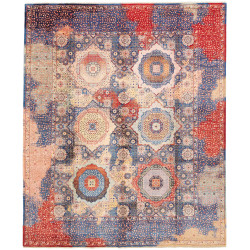 Rug Mamlouk Pakistan 248x299 Blue Red