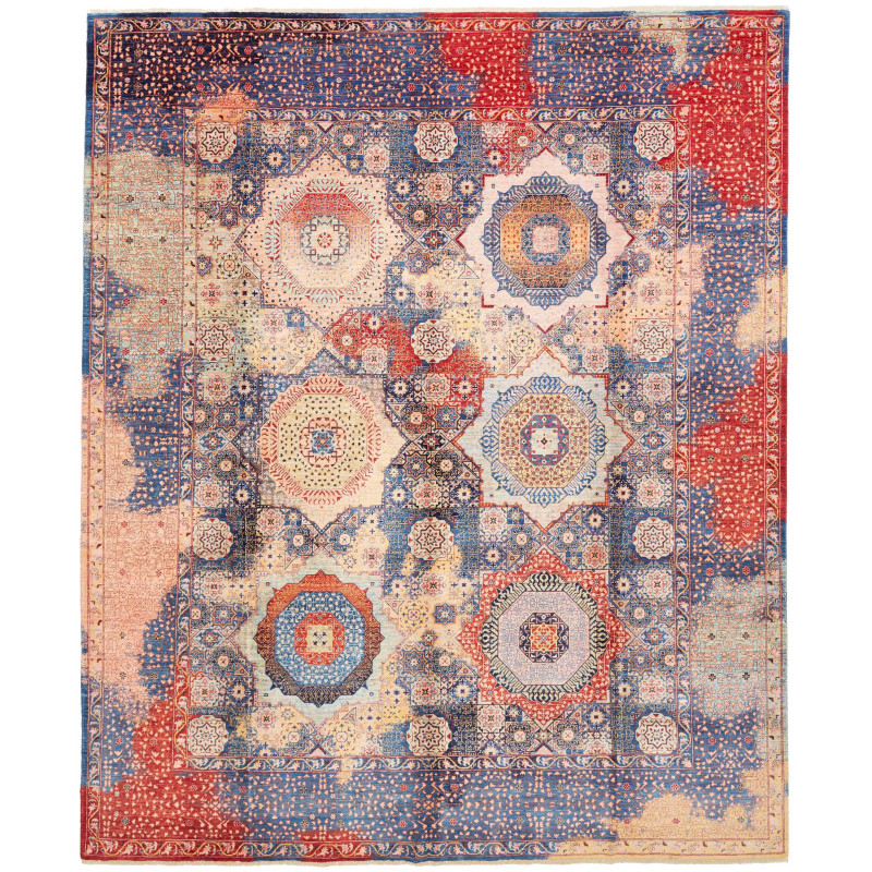 Rug Mamlouk Pakistan 248x299 Blue Red