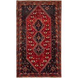 Shiraz 162x274 Cm Shiraz, Persia, Hand-carded Wool (cotton