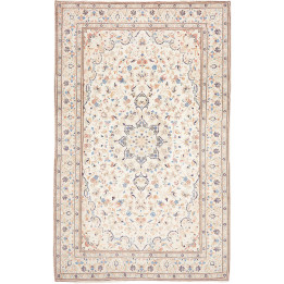 Tappeto Originale Kashan Persia 200x312 Avorio