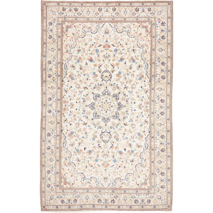 Tappeto Originale Kashan Persia 200x312 Avorio