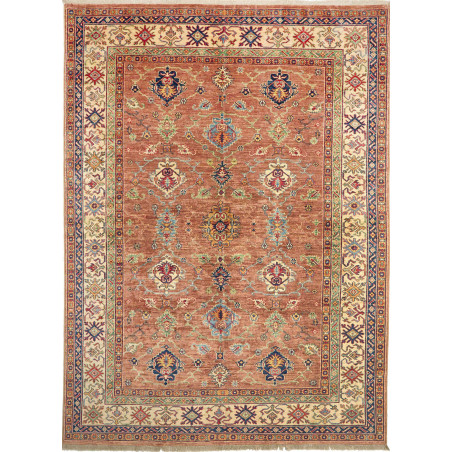 Rug Kazak Fine Pakistan 183x244 Terracotta Crea