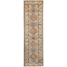 Rug Kazak Fine Pakistan 75x252 Beige Blue