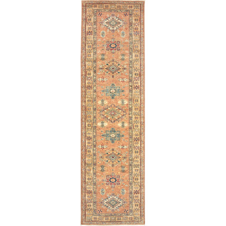 Rug Kazak Fine Pakistan 78x297 Terracotta Orang