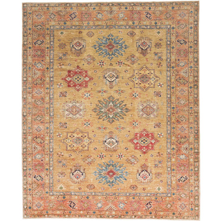 Rug Kazak Fine Pakistan 254x307 Golden Yellow T