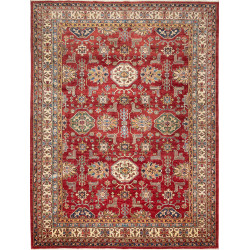 Rug Kazak Fine Pakistan 242x318 Brick Red