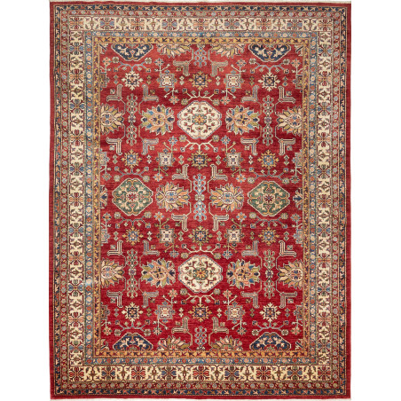 Rug Kazak Fine Pakistan 242x318 Brick Red