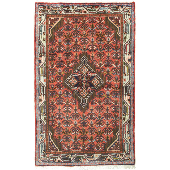 Tappeto Originale Hamadan Persia 80x130 Rosso C