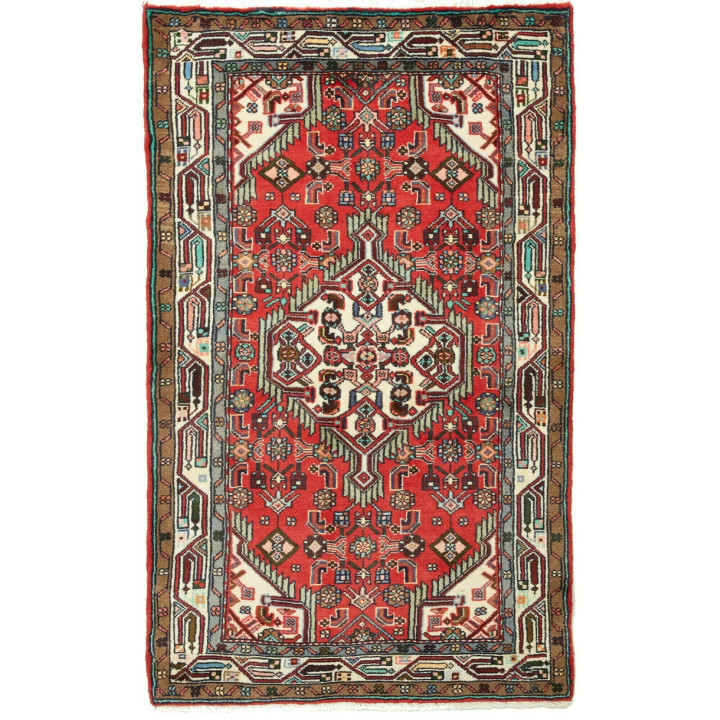 Tappeto Originale Hamadan Persia 82x137 Rosso A