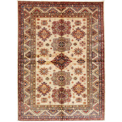 Rug Kazak Fine Pakistan 174x238 Creamy Beige Bu