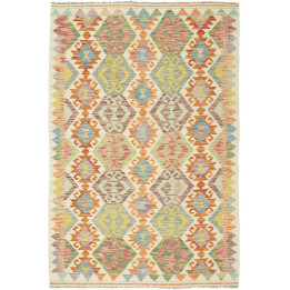 Hand Made Rug Kilim Afghanistan 120x179 Ivory M