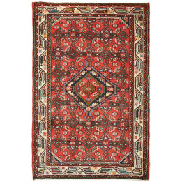 Tappeto Originale Hamadan Persia 86x135 Rosso B