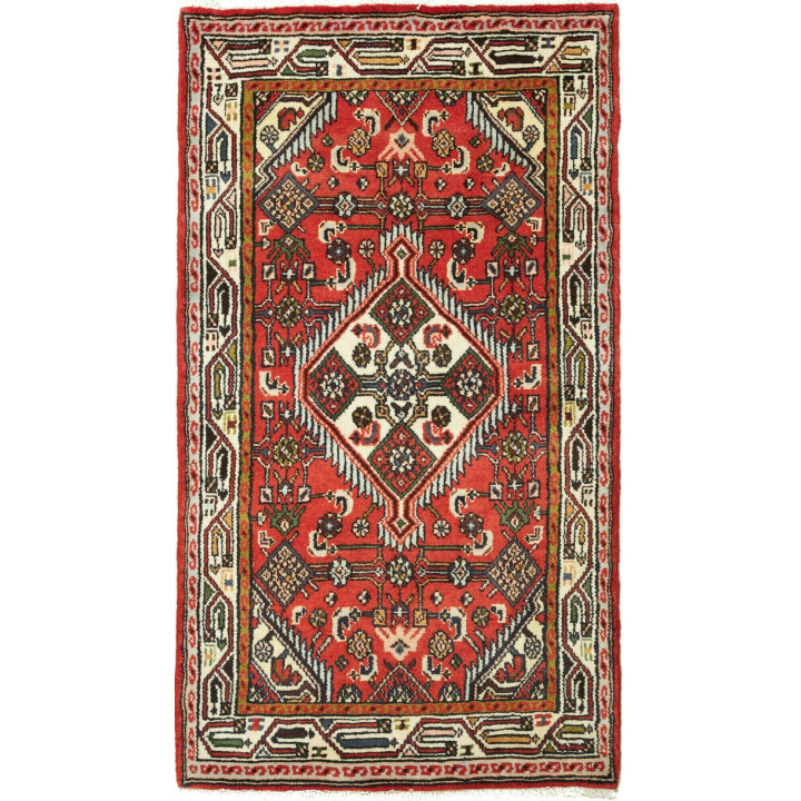 Tappeto Originale Hamadan Persia 78x134 Rosso A