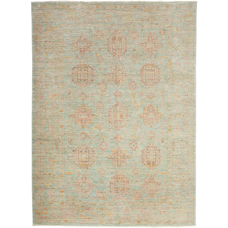 Rug Tribal Pakistan 167x227 Muted Teal Antique