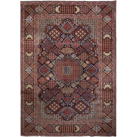 Rug Nadjafabad Persia 305x430 Navy Blue Burgund