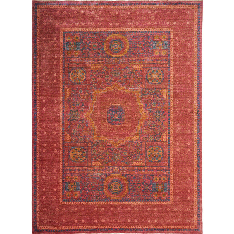 Rug Mamlouk Pakistan 170x233 Terracotta Red Sap