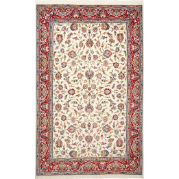 Hand Made Rug Ilaam Persia 133x213 Ivory Red