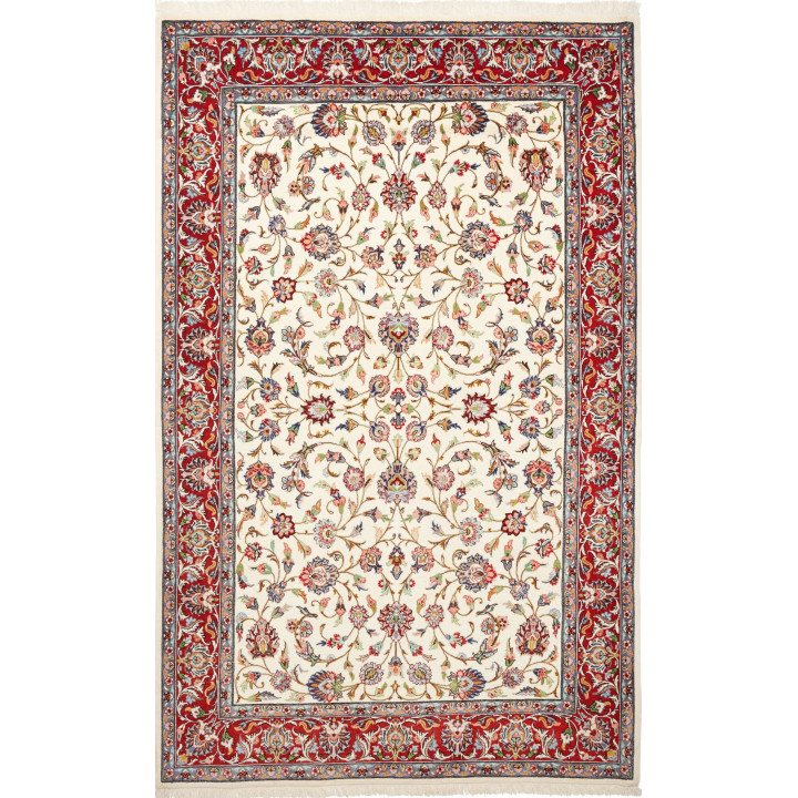 Hand Made Rug Ilaam Persia 133x213 Ivory Red