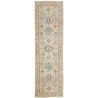 Rug Kazak Afghanistan 83x292 Muted Beige Sky Bl