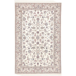Hand Made Rug Nain 6la Persia 153x231 Ivory Blu