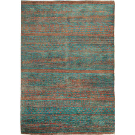 Rug Royal Gabbeh Pakistan 156x221 Teal Terracot