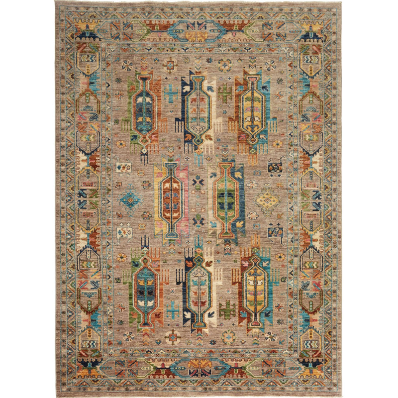 Rug Tribal Pakistan 169x230 Beige Multicolor