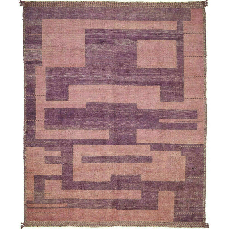 Rug Gabbeh Marrakech Pakistan 247x330 Plum Dust