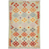 Rug Kilim Afghanistan 122x176 Aqua Green Orange