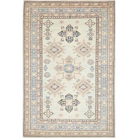 Rug Kazak Fine Pakistan 165x247 Pale Aqua Indig