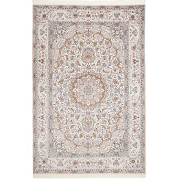 Hand Made Rug Nain 9la Persia 206x303 Ivory Bei