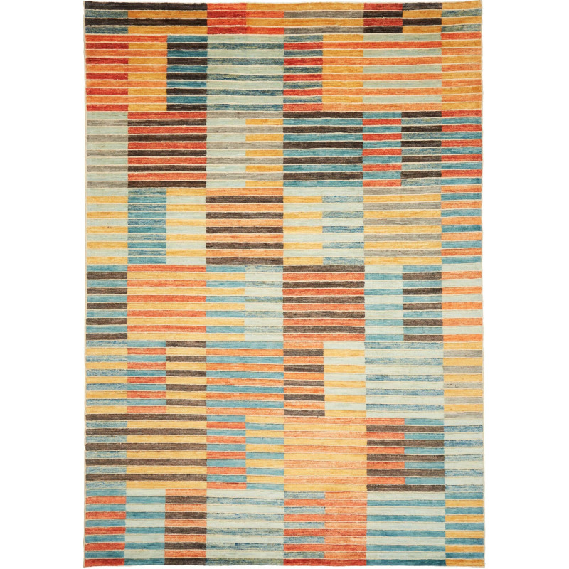 Rug Barjesta Pakistan 202x286 Orange Yellow