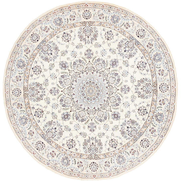 Tappeto Originale Nain 9la Persia 205x205 Avori