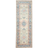 Rug Kazak Afghanistan 84x240 Light Beige Blue