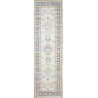 Rug Kazak Afghanistan 90x312 Beige Blue