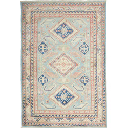 Rug Kazak Afghanistan 120x179 Pale Blue Navy Bl