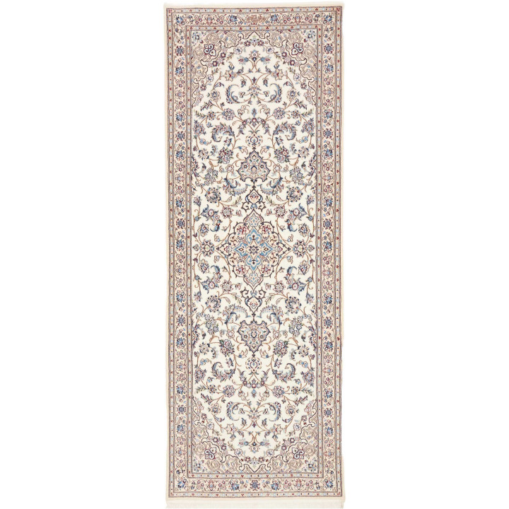 Hand Made Rug Nain 6la Persia 79x220 Ivory Blue
