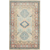 Rug Kazak Afghanistan 77x127 Beige Blue