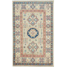Rug Kazak Afghanistan 78x125 Cream Navy Blue