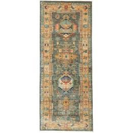 Tappeto Originale Floralia Pakistan 80x198 Verd