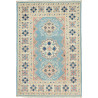 Rug Kazak Afghanistan 63x92 Light Blue Cream