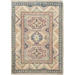 Rug Kazak Afghanistan 64x93 Taupe Grey Beige