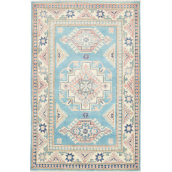 Rug Kazak Afghanistan 100x156 Aquamarine Blue