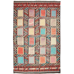 Hand Made Rug Kilim Afghanistan 199x309 Dark Br