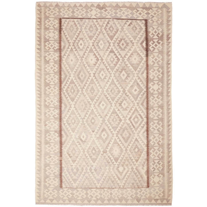 Hand Made Rug Kilim Afghanistan 202x298 Beige B